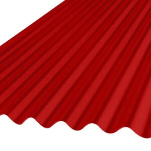 Chapa Acanalada Roja x mt