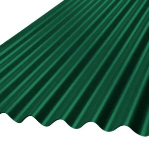 Chapa Acanalada Verde x mt